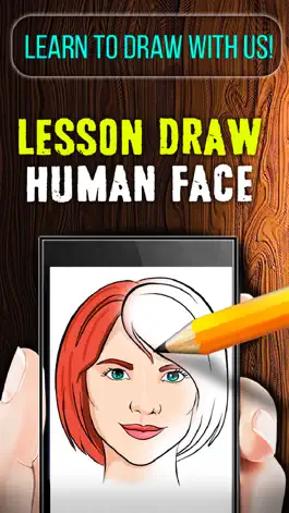 Game screenshot Lesson Draw Human Face mod apk