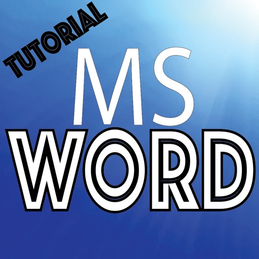 Tutorial for Microsoft Word - Best Free Guide For Students As Well As For Professionals From Beginners to Advanced Level Examples Icon