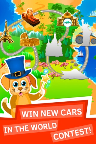 Kids Race Car Game for Toddlersのおすすめ画像2