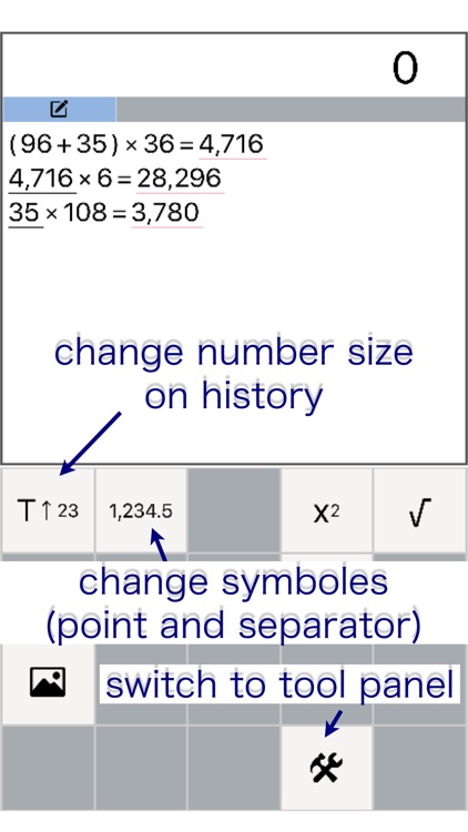 editable history - Calculator screenshot-3