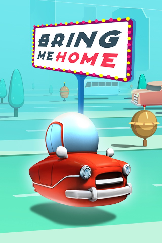 Bring Me Home-Endless Road Crossing with Hopper Hovercraft screenshot 2