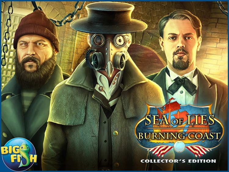 Sea of Lies: Burning Coast HD - A Mystery Hidden Object Game screenshot-4