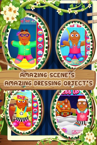 Gingerbread Man Dress Up Mania Pro - Addictive Fun Maker Games for Kids, Boys and Girls screenshot 3
