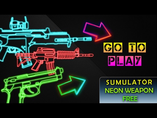 Screenshot #6 pour Simulator Neon Weapon Free
