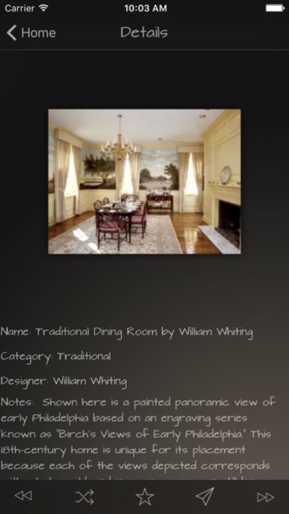 Dining Rooms Database