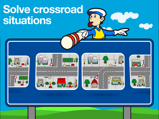 Goodyear Crossroad Safety - get safely through urban jungle and learn traffic rules iPad screenshot 4 - Games app