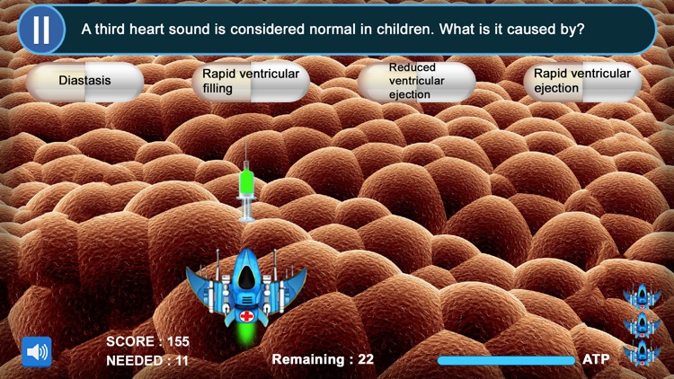 Medical Physiology Review Game for USMLE Step 1 & COMLEX Level 1 (SCRUB WARS) LITE screenshot-0