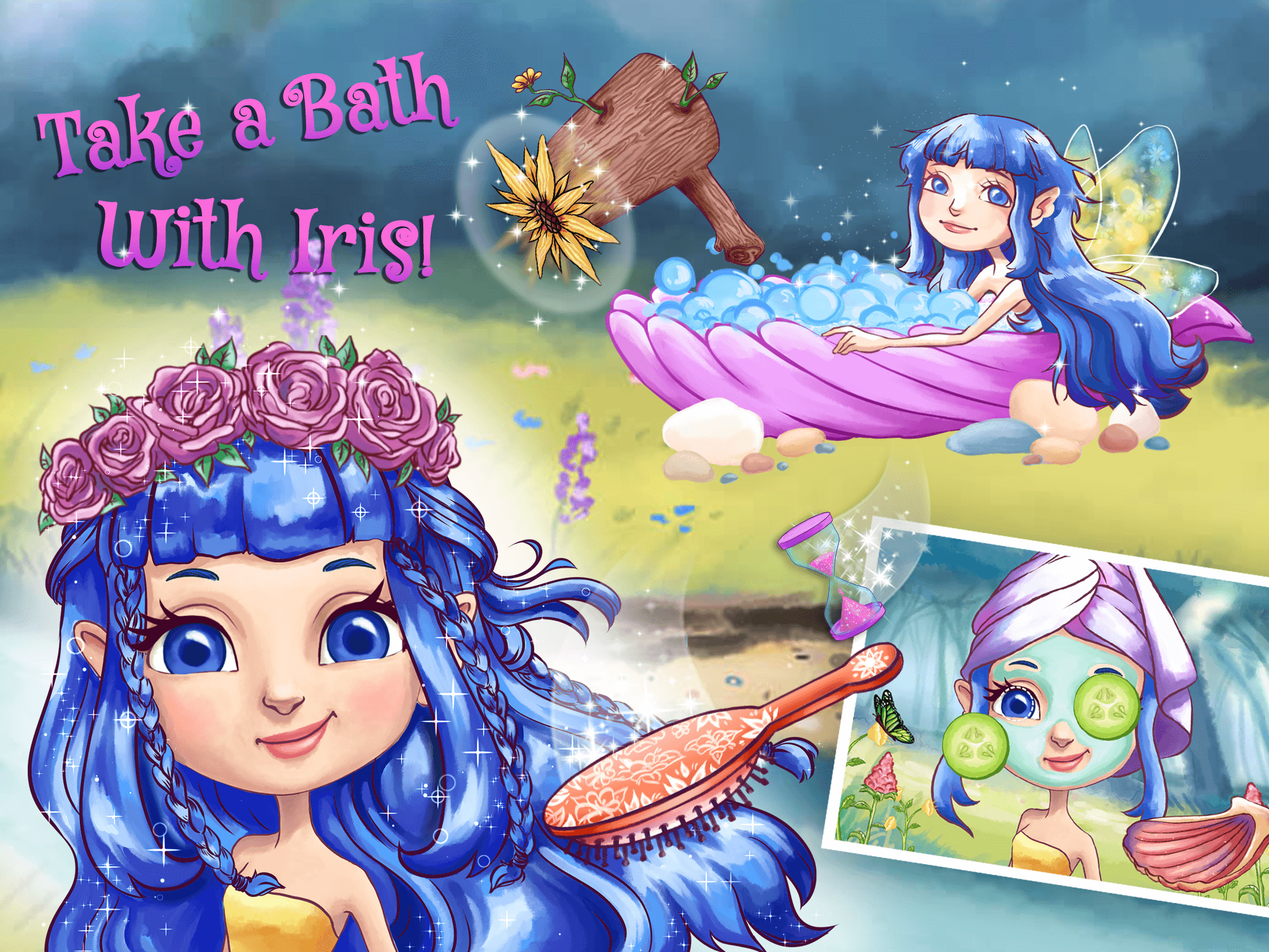 Fairy Sisters 2 - Magical Forest Adventures & Animal Care screenshot 6