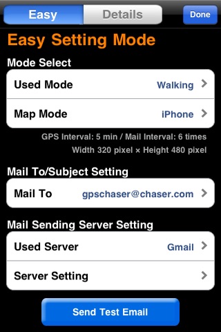 GPS Chaser screenshot 4