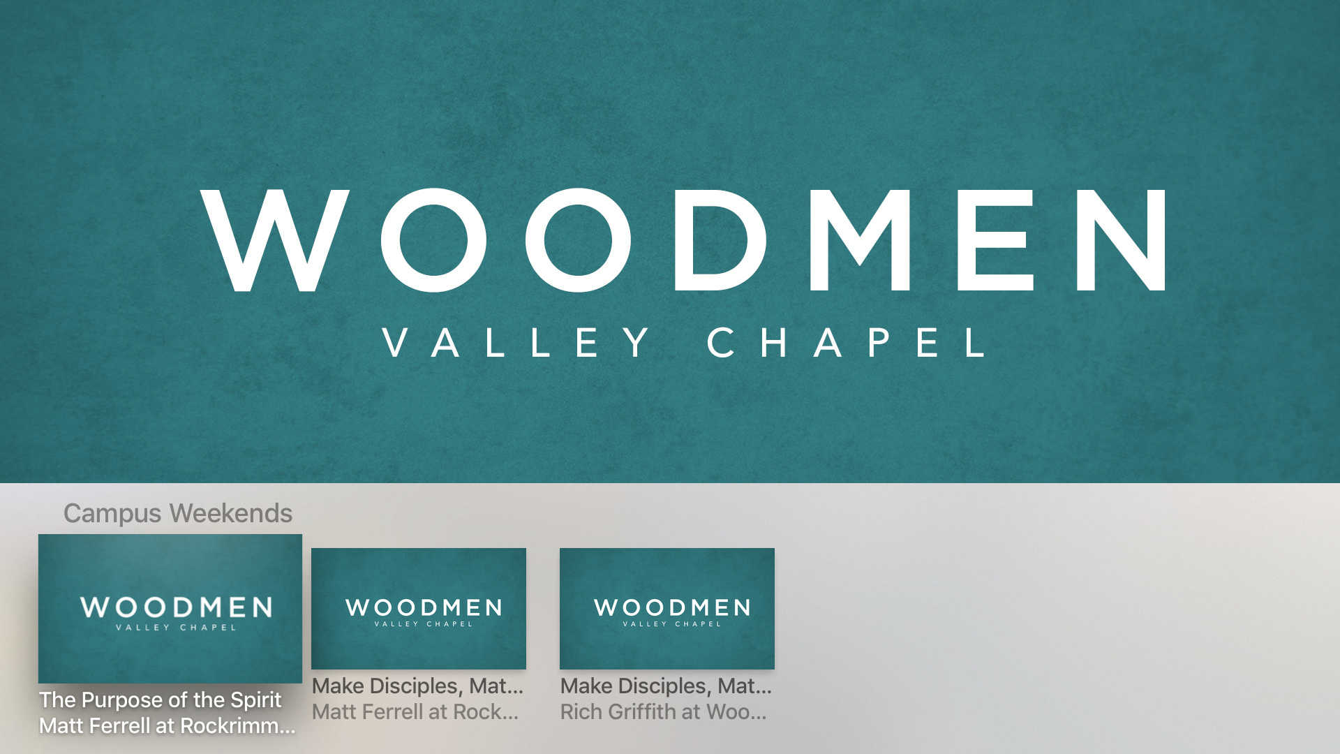 Woodmen Valley Chapel