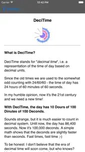 DeciTime screenshot #4 for iPhone