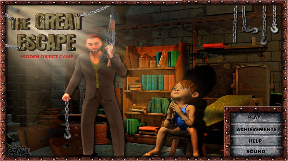 #2. The Great Escape Hidden Object (iOS) Podle: Big Leap Studios