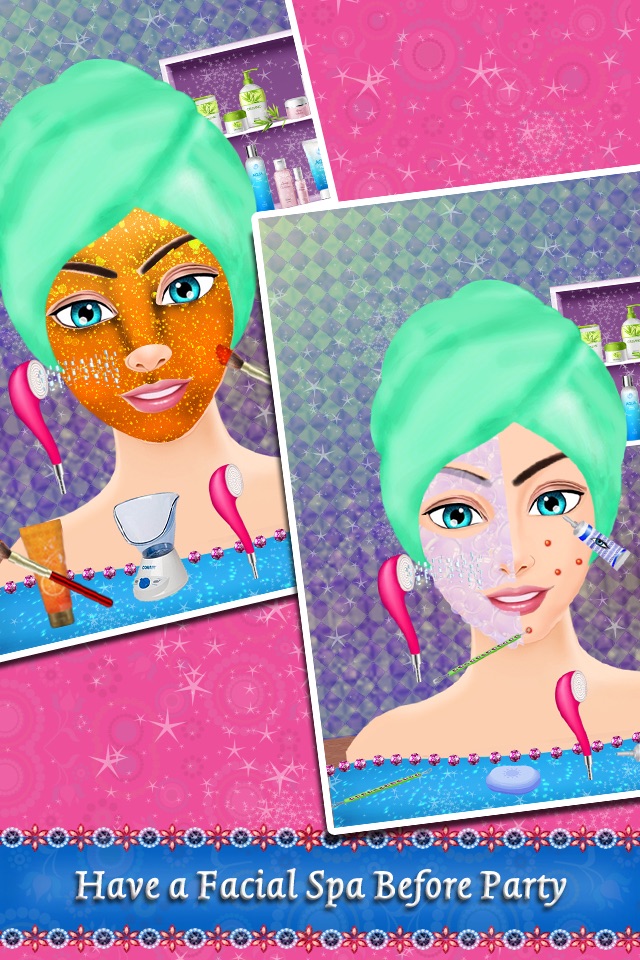 Makeover Salon Princess Games screenshot 4