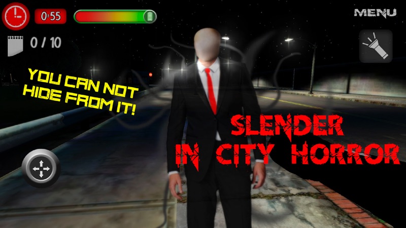 Slender In City Horror screenshot 1