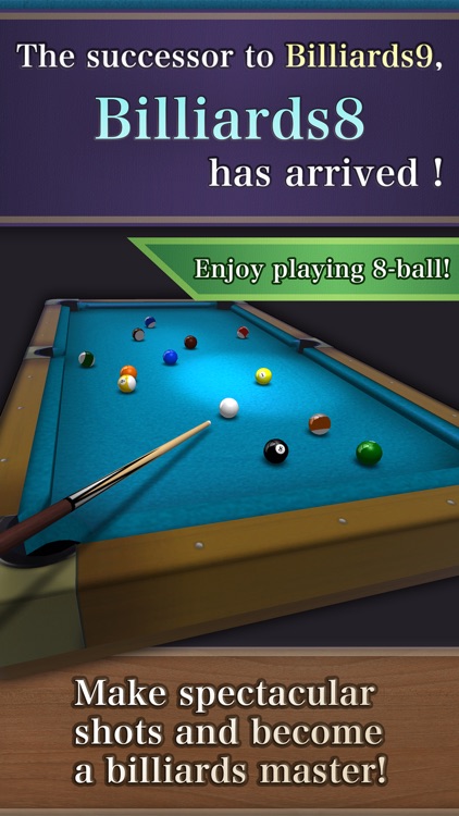 Billiards8 (8 Ball & Mission) screenshot-0