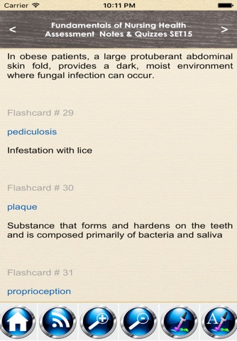 Fundamentals of Nursing Health Assessment Exam Review screenshot 2