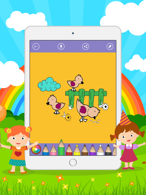 Screenshot #5 pour Dessin et Coloriage: animaux, la ferme