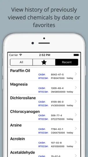 Chemical Safety Data Sheets - ICSC iPhone Ekran Görüntüsü 3