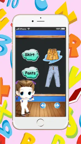 Game screenshot Learn English Vocabulary Clothes:Learning Education Games For Kids Beginner hack