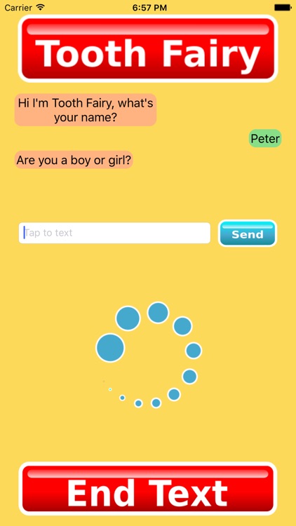 Call Tooth Fairy Voicemail & Text