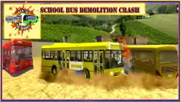 Game screenshot School Bus Demolition Crash Championship - Derby Racing Simulator mod apk