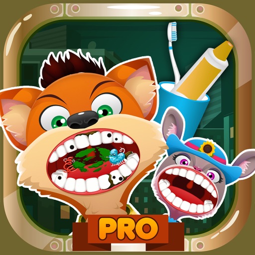 Zoo Nick's Pets Dentist Story – Animal Dentistry Games for Kids Pro icon