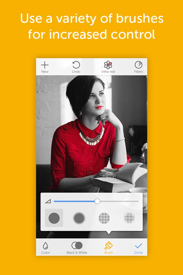 Splash of Color - Black & White Photo Grayscale Effect Editor for Instagram screenshot 3