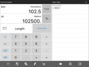 Converter Pro HD Free - Unit & Currency Conversion Calculator screenshot #3 for iPad