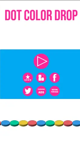 Game screenshot Dot Color Drop - Тренируйте рефлекс с этой цветовой комбинационной игры падение mod apk