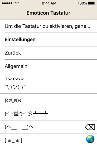 Text Emoticons Keyboard screenshot 2