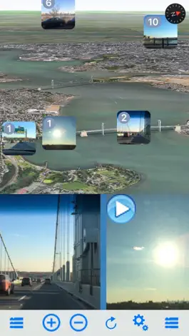 Game screenshot Video Map 3D Free - 3D Cities View hack