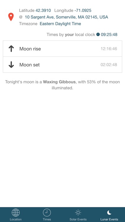 Noonish - discover local solar times. screenshot-3