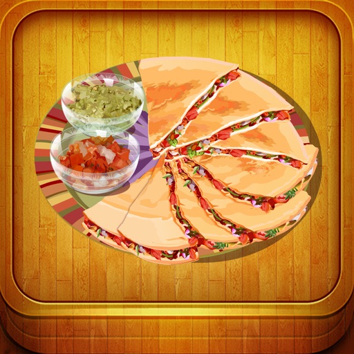 Quesadilla Fun Girl Princess Cookie Free Games icon