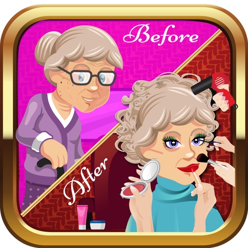 Бабушки Party Makeover салон - Сделайте бабка выглядеть молодой и мило для дедушкой