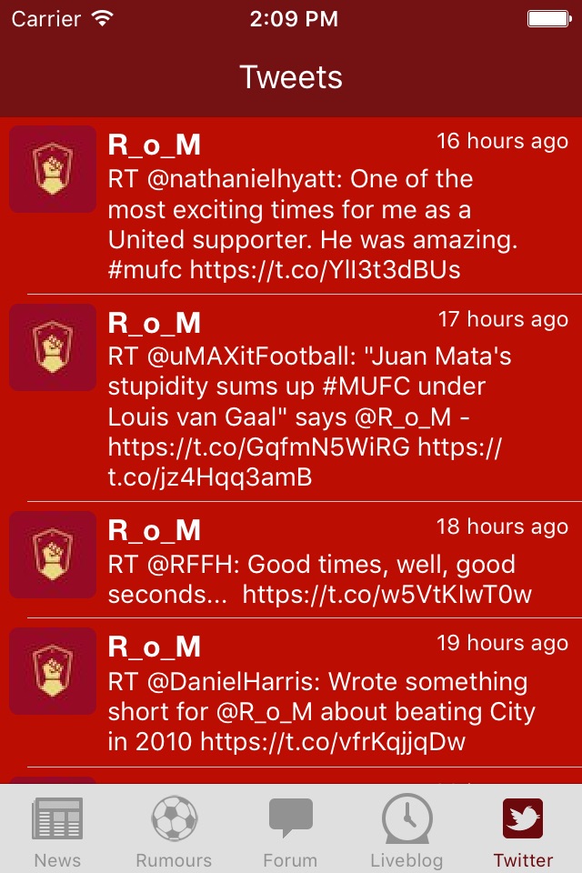 Republik of Mancunia - Manchester United news screenshot 4