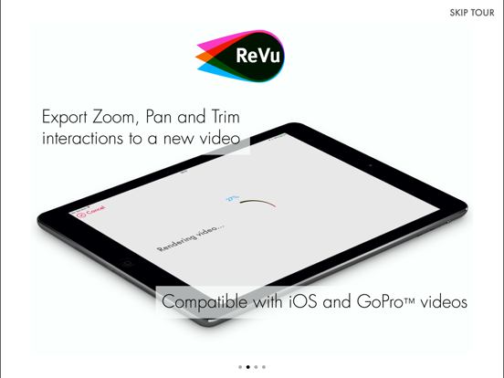 Screenshot #5 pour ReVu Video Editor - Record Zoom and Pan Interactions to Make a New Video