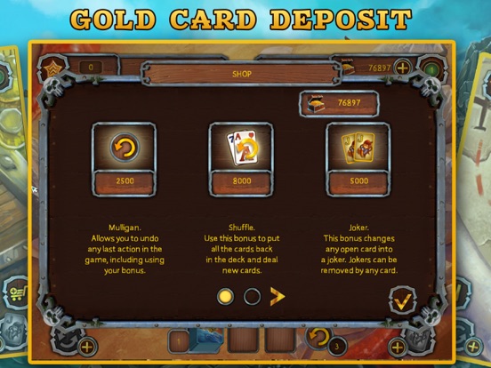 Screenshot #5 pour Pirate Solitaire. Sea Wolves Free