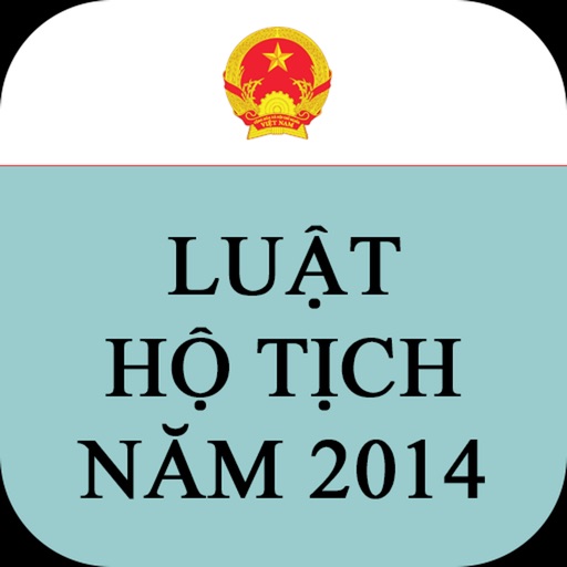 Luật Hộ Tịch Năm 2014