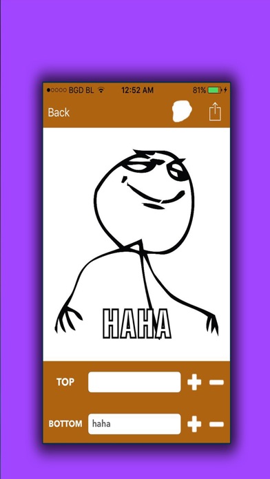 How to cancel & delete MemeMaker Free - Add self Text To Top Famous Meme Pics from iphone & ipad 3