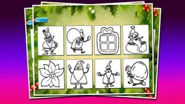 Game screenshot Christmas coloring pages : Paint Your Santa Reindeer Christmas tree and Gift hack