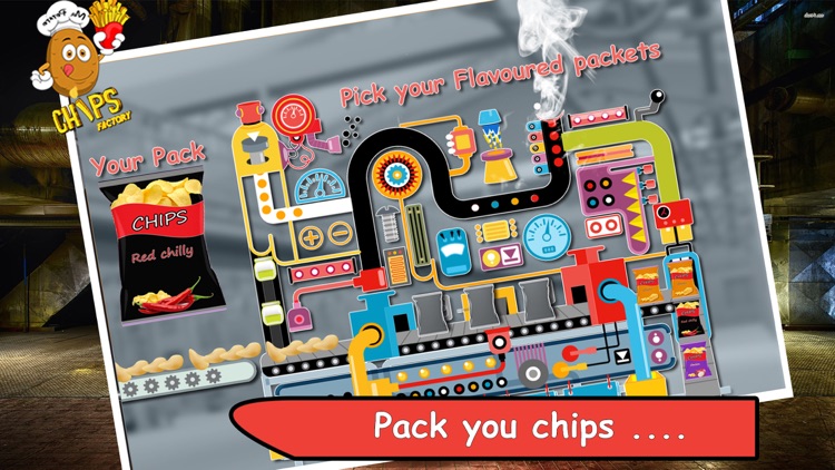 Potato Chips Factory Simulator - Make tasty spud fries in the factory kitchen screenshot-4