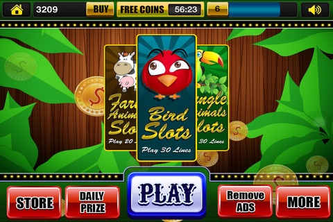 Super Farm Slots & Wild Tiger Way to Las Vegas Casino screenshot 3