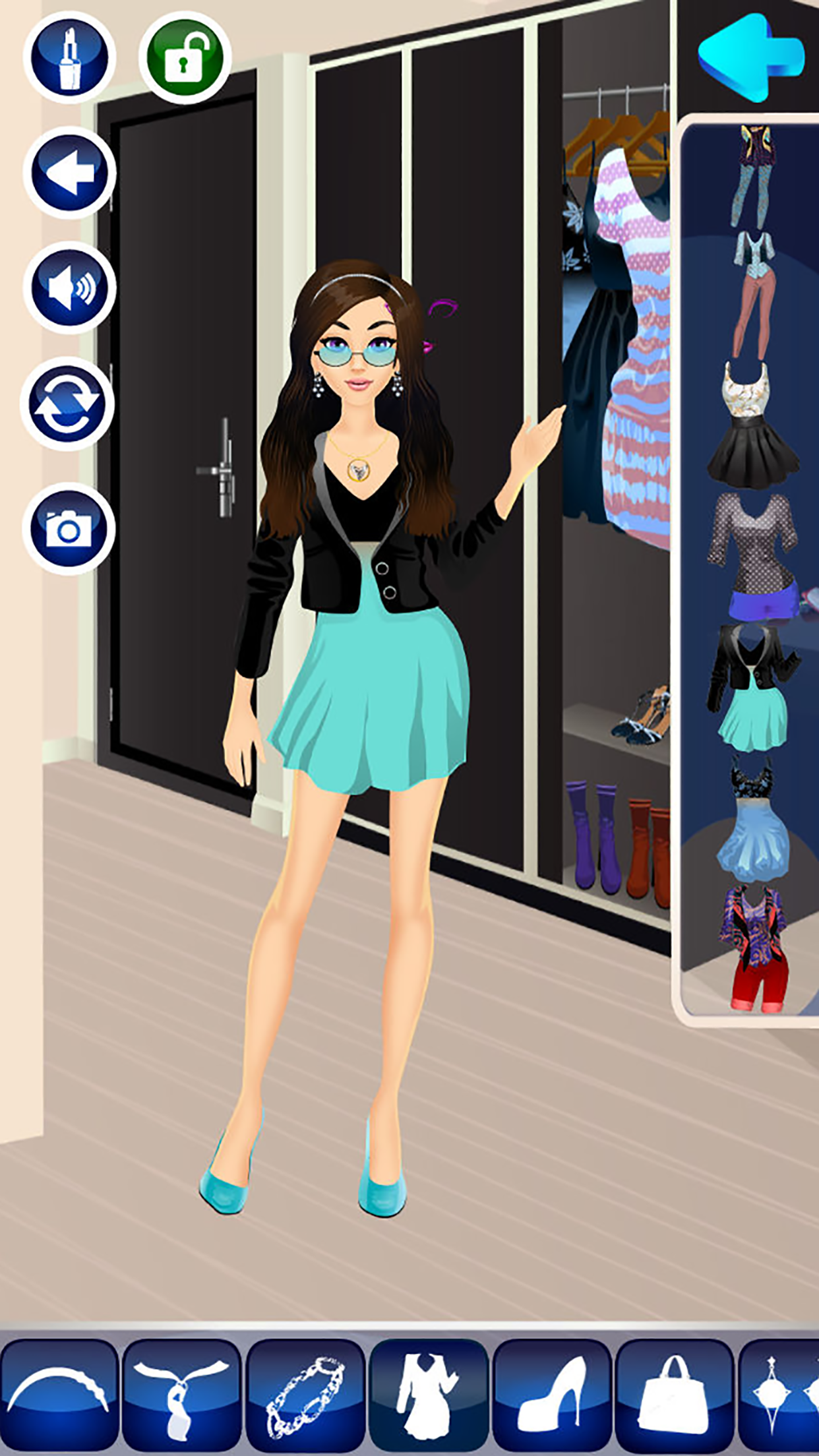 City Girl Makeover - Makeup Girls Spa & Kids Games screenshot 4
