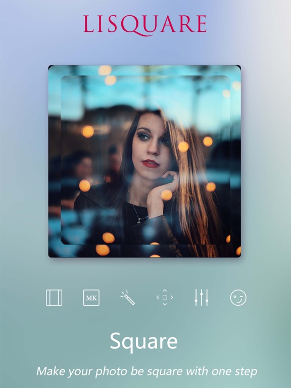 Lisquare - insta square by Lidow editor and photo collage maker photo editorのおすすめ画像1