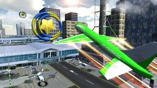 3D 飞飛行機のシミュレータ 子供のためのゲーム プレイ＆パイロットプレーン Plane Simのおすすめ画像2