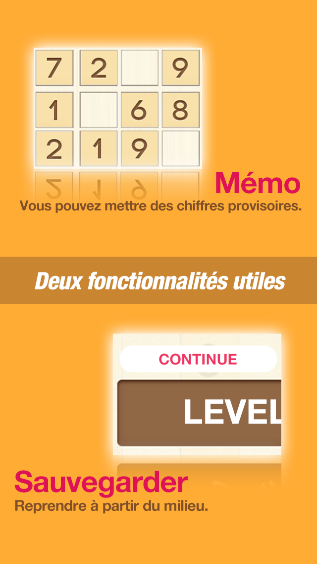 Screenshot #3 pour SUDOKU -Le jeu de puzzle qui rend votre cerveau jeune!-