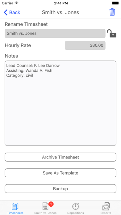 Screenshot #9 for iPunchclock