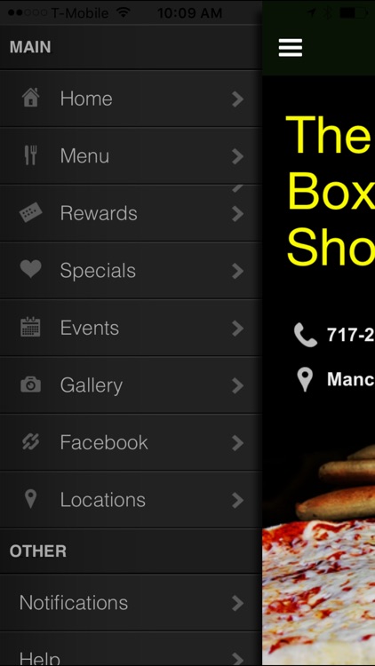 The Pizza Box & Hoagie Shop