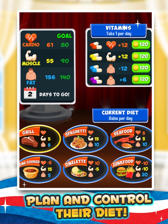 Election Fat to Fit Gym - fun run jump-ing on 2016 games with Bernie, the Donald Trump & Clinton! iPad screenshot 3 - Games app