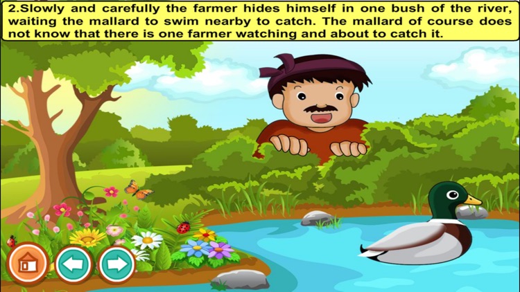 The daydreaming farmer (story and games for kids)